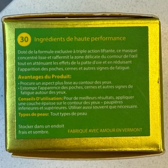 Tata Harper Boosted Contouring Eye Mask Mini 3.3g NEW Luxury Skincare - Picture 5 of 8